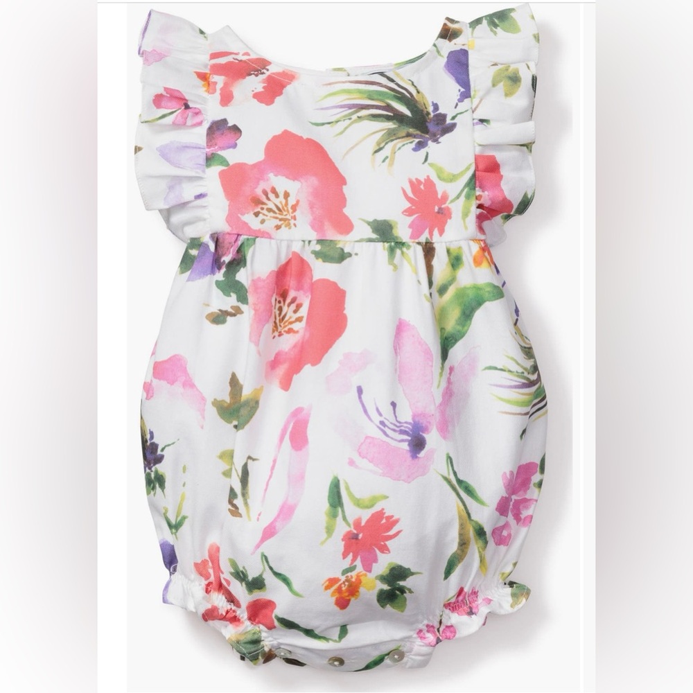 Petite Plume Gardens of Giverny Ruffle
Romper